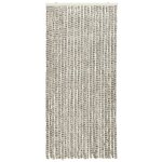 Vidaxl moustiquaire gris clair et gris fonc� 90x220 cm chenille