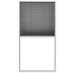 Vidaxl moustiquaire plisse pour fentre 80 x 160 cm