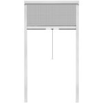 Vidaxl moustiquaire  rouleau pour fentres blanc 100 x 170 cm