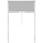 Vidaxl moustiquaire  rouleau pour fentres blanc 120 x 170 cm
