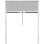 Vidaxl moustiquaire  rouleau pour fentres blanc 140 x 170 cm