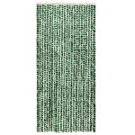 Vidaxl moustiquaire vert et blanc 90x220 cm chenille