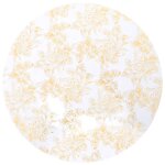 Vidaxl nappes extensibles de table 2 pcs 60 cm blanc et imprimé doré Vidaxl nappes extensibles de table 2 pcs 60 cm blanc et imprimé doré
