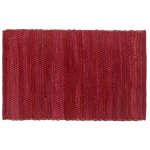 Vidaxl napperons 4 pcs chindi plain bordeaux 30 x 45 cm coton Vidaxl napperons 4 pcs chindi plain bordeaux 30 x 45 cm coton