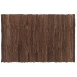 Vidaxl napperons 4 pcs chindi plain marron 30 x 45 cm coton Vidaxl napperons 4 pcs chindi plain marron 30 x 45 cm coton