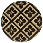 Vidaxl napperons 4 pcs noir 38 cm rond jute Vidaxl napperons 4 pcs noir 38 cm rond jute