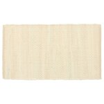 Vidaxl napperons 6 pcs chindi plain crème 30 x 45 cm coton Vidaxl napperons 6 pcs chindi plain crème 30 x 45 cm coton