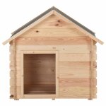 Vidaxl niche pour chiens 100x80x100 cm bois de pin massif 14 mm Vidaxl niche pour chiens 100x80x100 cm bois de pin massif 14 mm