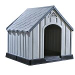 Vidaxl niche pour chiens gris 92x87x91 cm plastique Vidaxl niche pour chiens gris 92x87x91 cm plastique