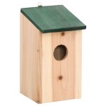 Vidaxl nichoirs 10 pcs bois de sapin massif 12x12x22 cm
