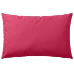 Vidaxl oreiller d'extrieur 2 pcs 60 x 40 cm rose