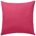 Vidaxl oreiller d'extrieur 4 pcs 45 x 45 cm rose
