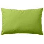 Vidaxl oreiller d'extrieur 4 pcs 60 x 40 cm vert pomme