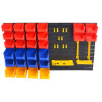 Vidaxl organisateur d'outils de garage mural