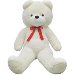 Vidaxl ours en peluche blanc 170 cm