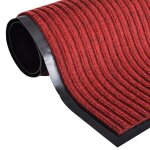 Vidaxl paillasson rouge 120x220 cm pvc