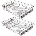 Vidaxl panier en treillis métallique 2 pcs 800 mm argenté Vidaxl panier en treillis métallique 2 pcs 800 mm argenté
