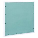 Vidaxl panneau d'accs cadre en aluminium plaque de pltre 600x600 mm