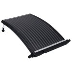 Vidaxl panneaux de chauffage solaire de piscine courbs 3 pcs 110x65cm