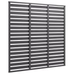 Vidaxl panneau de clture wpc 170x180 cm gris