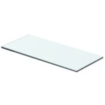 Vidaxl panneaux d'�tag�re 2 pcs verre transparent 40 x 12 cm