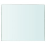 Vidaxl panneau pour �tag�re verre transparent 30 x 25 cm