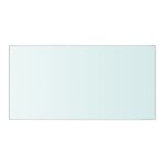 Vidaxl panneau pour �tag�re verre transparent 40 x 20 cm