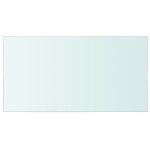 Vidaxl panneau pour �tag�re verre transparent 40 x 25 cm