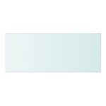 Vidaxl panneau pour �tag�re verre transparent 50 x 20 cm