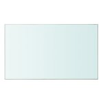 Vidaxl panneau pour �tag�re verre transparent 50 x 30 cm