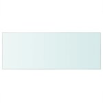 Vidaxl panneau pour �tag�re verre transparent 60 x 25 cm