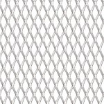 Vidaxl panneau de grillage de jardin acier inox 100x85 cm 20x10x2 mm