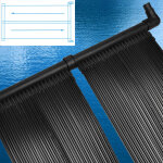 Vidaxl panneau solaire pour chauffage de piscine (set de 2)