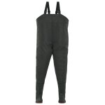 Vidaxl pantalon chassier avec bottes vert pointure 41