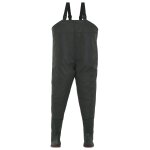 Vidaxl pantalon chassier avec bottes vert pointure 42