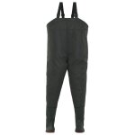 Vidaxl pantalon chassier avec bottes vert pointure 43
