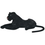 Vidaxl panthre en peluche noir xxl
