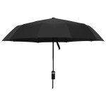Vidaxl parapluie pliable automatique noir 104 cm Vidaxl parapluie pliable automatique noir 104 cm