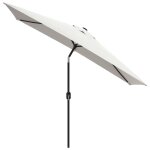 Vidaxl parasol 200 x 300 cm blanc sable rectangulaire
