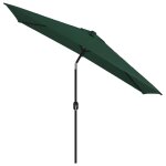Vidaxl parasol 200 x 300 cm vert rectangulaire