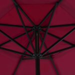 Vidaxl parasol avec base portable rouge Vidaxl parasol avec base portable rouge