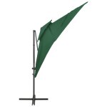 Vidaxl parasol dport  double toit vert 250x250 cm