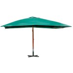 Vidaxl parasol flottant melia 300 x 400 cm vert