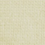 Vidaxl parasol en pehd rectangulaire 2x4 m cr�me