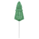 Vidaxl parasol de plage vert 180 cm