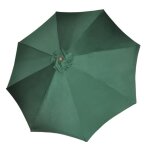 Vidaxl parasol vert 258 cm