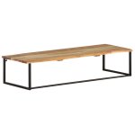 Vidaxl patre  bord naturel 100x35x22 cm bois d'acacia massif
