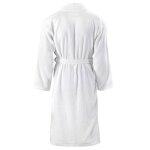 Vidaxl peignoir unisexe terry 100 % coton blanc s
