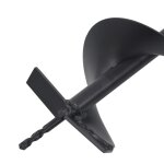 Vidaxl perceuse de tarire acier 150 mm