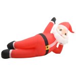 Vidaxl p�re no�l gonflable led ip44 rouge 360 cm xxl
